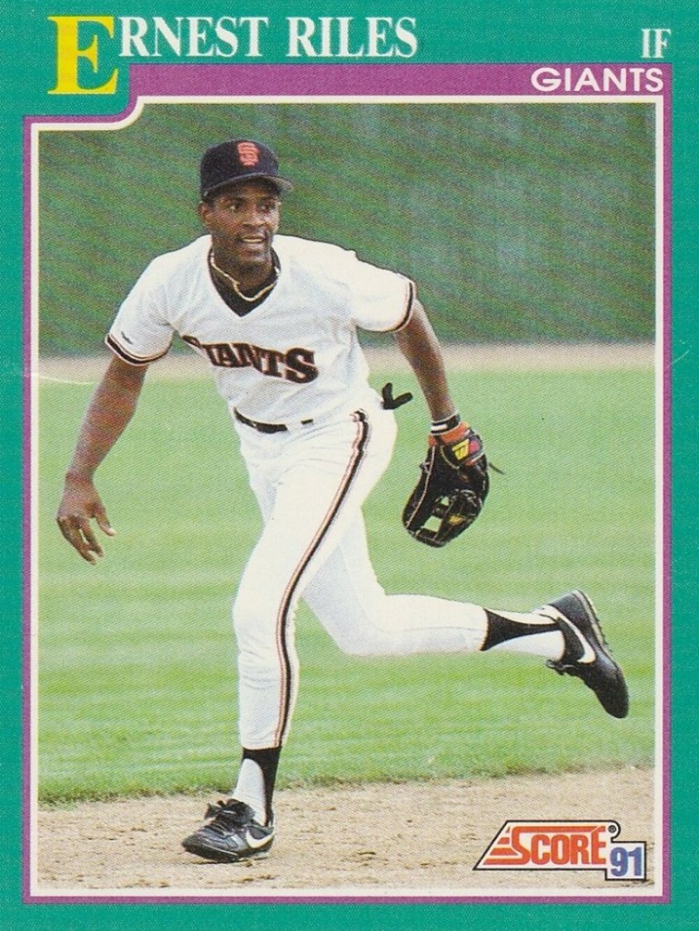 Ernest Riles Baseball Card Collection - Picture 4 of 4